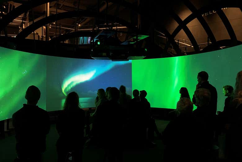 Aurora boreale al The Viking Planet  